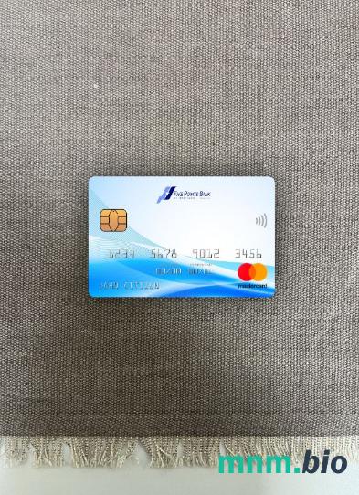 USA Nebraska Five Points bank wygląd zdjęcia mastercard skan PSD + zdjęcie